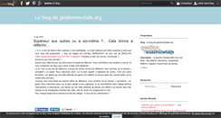Desktop Screenshot of gestionmentale.info